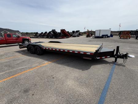 New 2026 Midsota 8.5X24 17.6 Full Width w/ Drive over Fenders Equipment Trailer
