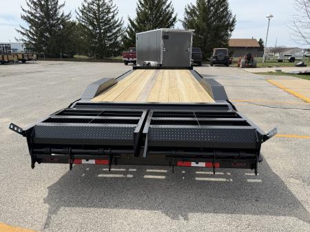 New 2026 Midsota 8.5X24 17.6 Full Width w/ Drive over Fenders Equipment Trailer