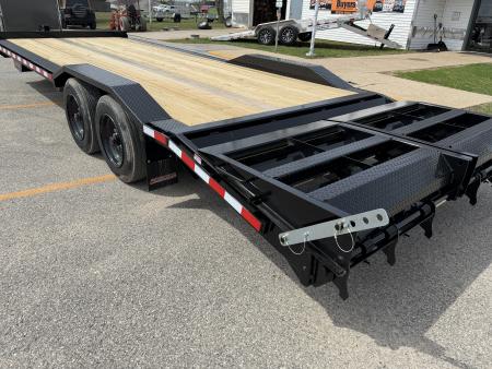 New 2026 Midsota 8.5X24 17.6 Full Width w/ Drive over Fenders Equipment Trailer