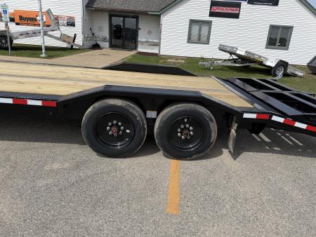 New 2026 Midsota 8.5X24 17.6 Full Width w/ Drive over Fenders Equipment Trailer