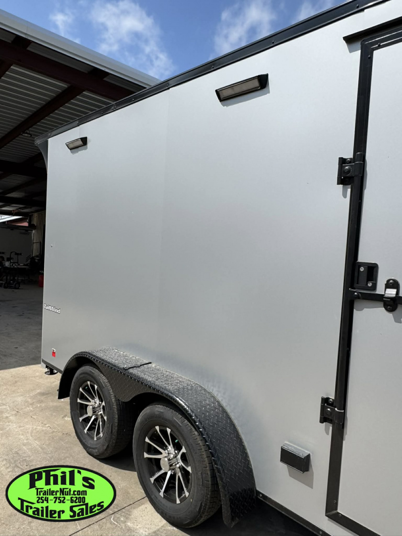 New 2026 Continental Cargo NEW 7X14 V-NOSE MOTORCYCLE TRAILER ENCLOSED TRAILER CARGO TRAILERS Motorcycle Trailer