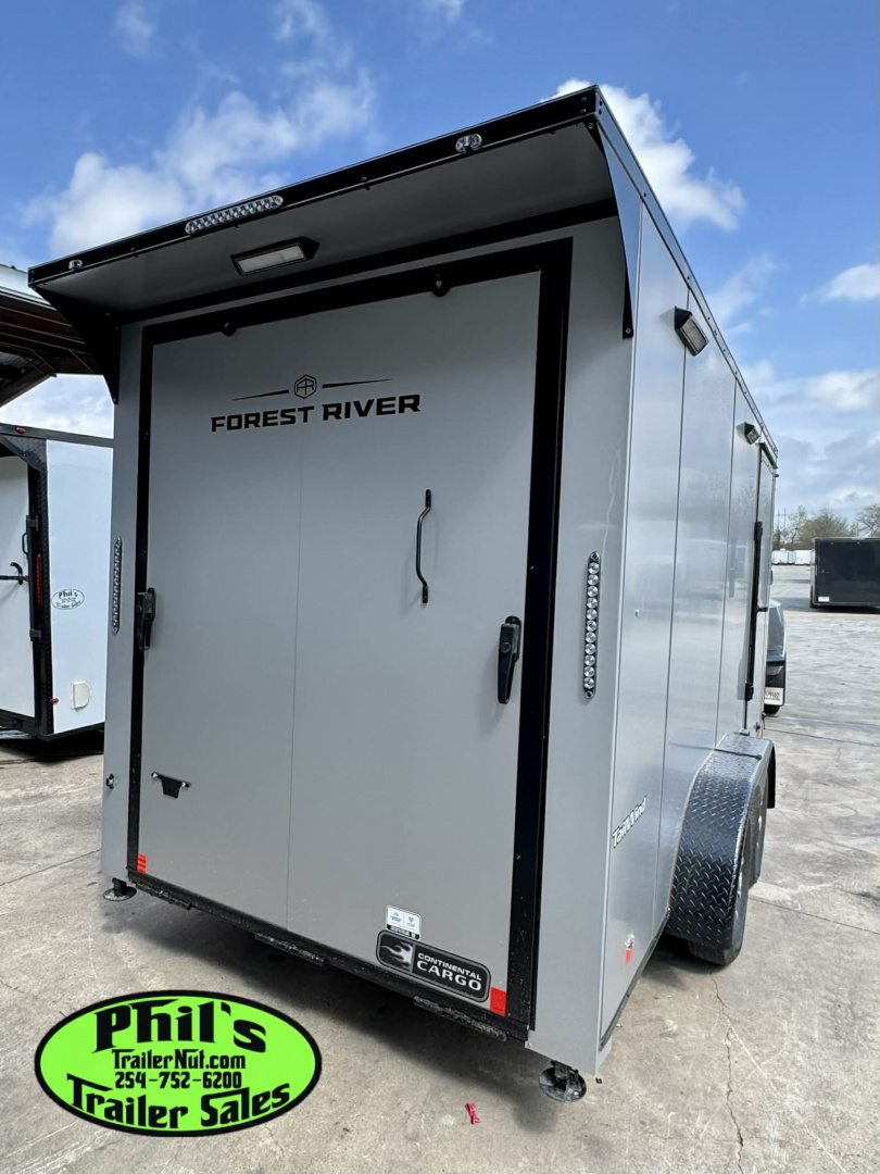 New 2026 Continental Cargo NEW 7X14 V-NOSE MOTORCYCLE TRAILER ENCLOSED TRAILER CARGO TRAILERS Motorcycle Trailer