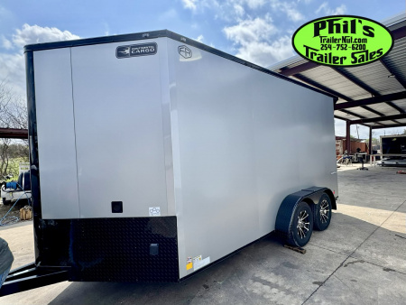 New 2026 Continental Cargo NEW 7X14 V-NOSE MOTORCYCLE TRAILER ENCLOSED TRAILER CARGO TRAILERS Motorcycle Trailer