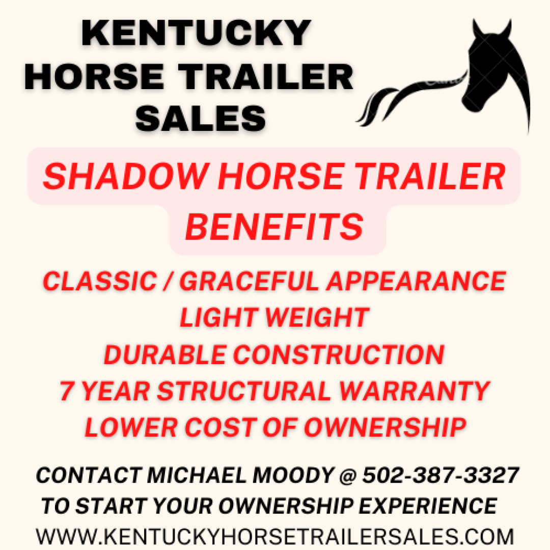 New 2026 Shadow 3 HORSE SLANT LOAD 7'6" Tall