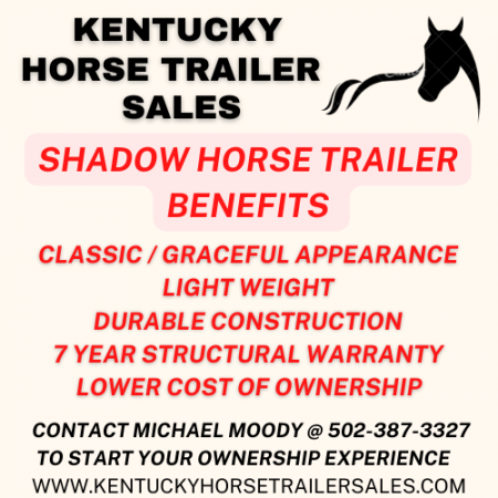 New 2026 Shadow 3 HORSE SLANT LOAD 7'6" Tall