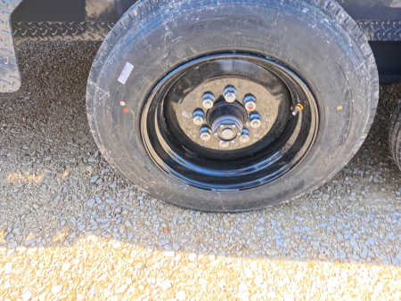 New 2026 Iron Bull 102 x 22 (16+6) Gray TWB Tilt Trailer, 16K GVWR, Fork Holders, 16 ply ST215 / 75 R 17.5 LRH Tires