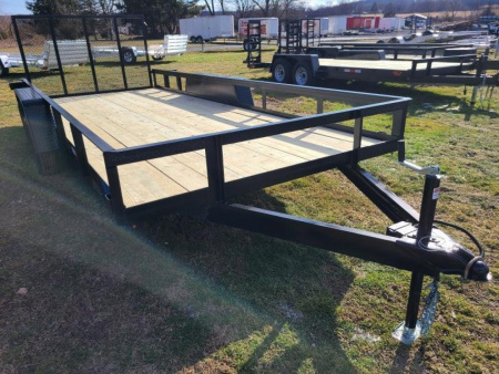 New 2026 MCT MFG 102X18 LST Utility Trailer