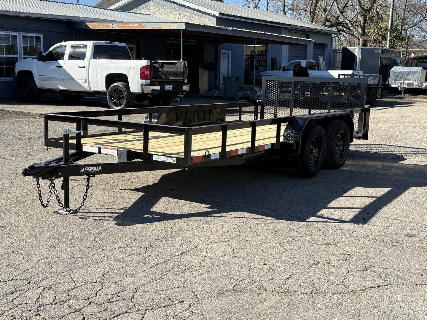 New 2026 Gorilla Trailers 6'4" x 16' Tandem Axle Utility Trailer
