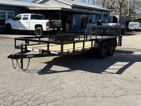 New 2026 Gorilla Trailers 6'4" x 16' Tandem Axle Utility Trailer