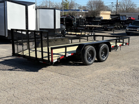New 2026 Gorilla Trailers 6'4" x 16' Tandem Axle Utility Trailer