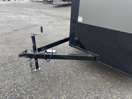 New 2026 Maximum Cargo Trailers 7X12TA Cargo / Enclosed Trailer *CHARCOAL W/ BLACK