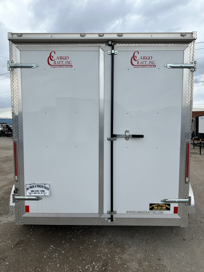 New 2023 Cargo Craft 7'X12' Elite V Nose Sport with Double Doors Cargo / Enclosed Trailer