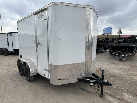 New 2023 Cargo Craft 7'X12' Elite V Nose Sport with Double Doors Cargo / Enclosed Trailer