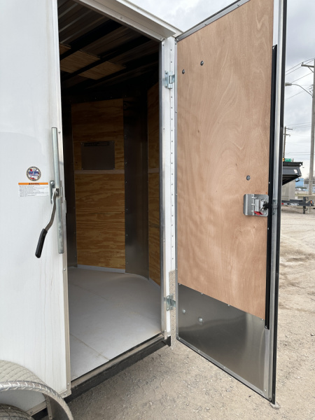 New 2023 Cargo Craft 7'X12' Elite V Nose Sport with Double Doors Cargo / Enclosed Trailer