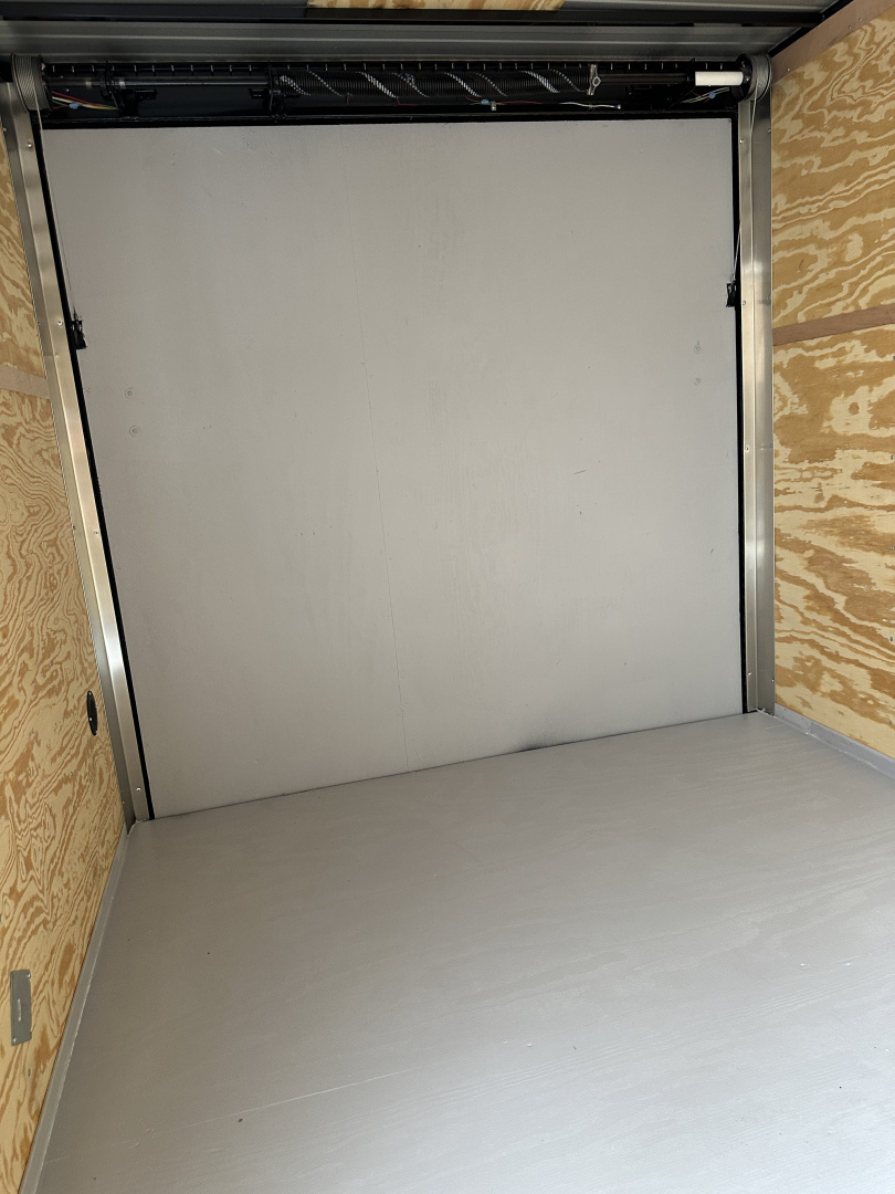 New 2026 Cargo Craft 7'x12' Elite V Nose Sport with ramp door & white/black out Cargo / Enclosed Trailer