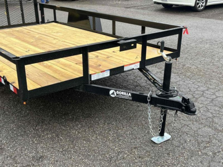 New 2026 Gorilla Trailers 6'4" x 12' Single Axle Utility Trailer