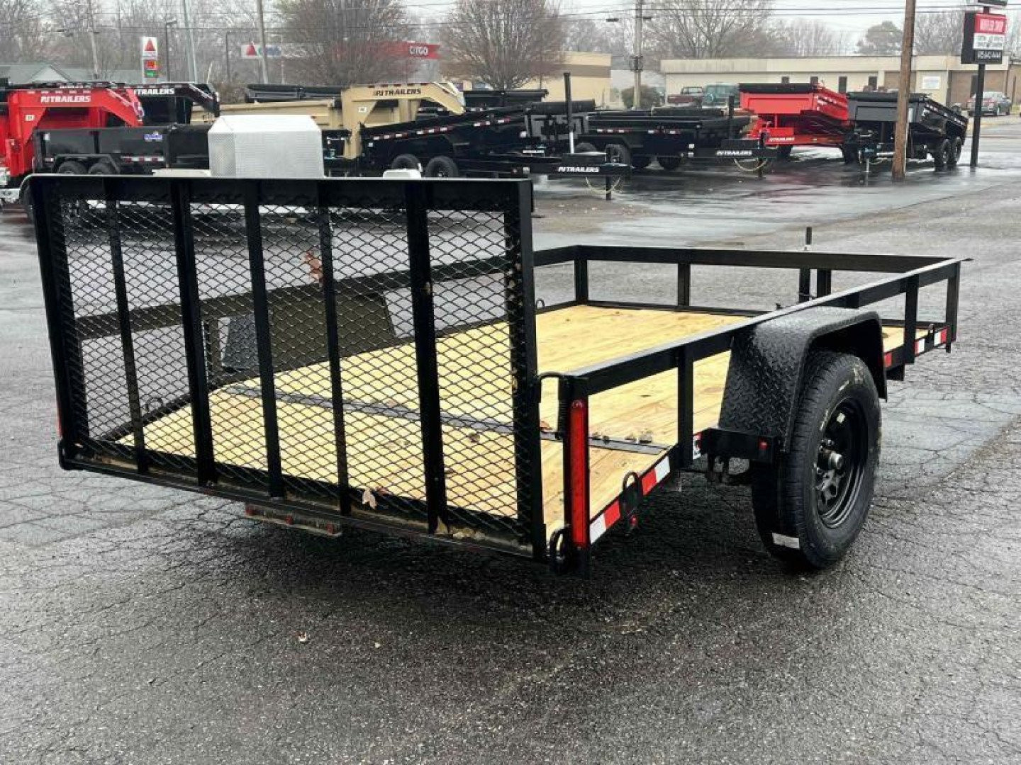 New 2026 Gorilla Trailers 6'4" x 10' Single Axle Utility Trailer
