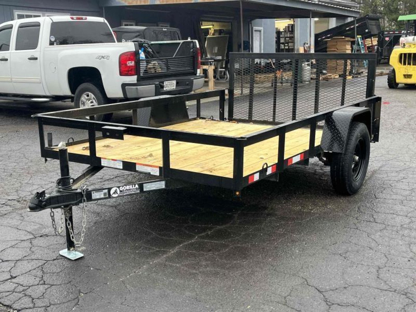 New 2026 Gorilla Trailers 6'4" x 10' Single Axle Utility Trailer