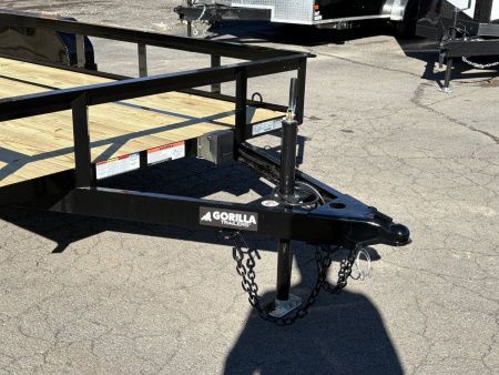 New 2026 Gorilla Trailers 6'4" x 16' Tandem Axle Utility Trailer
