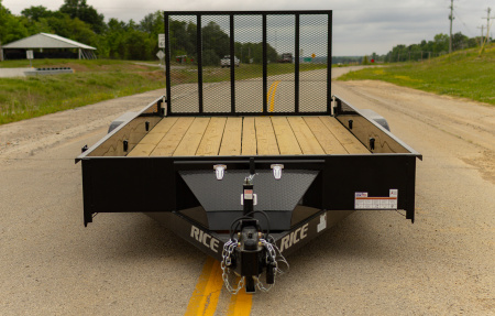 New 2026 Rice Trailers 6x16 TA Utility Trailer