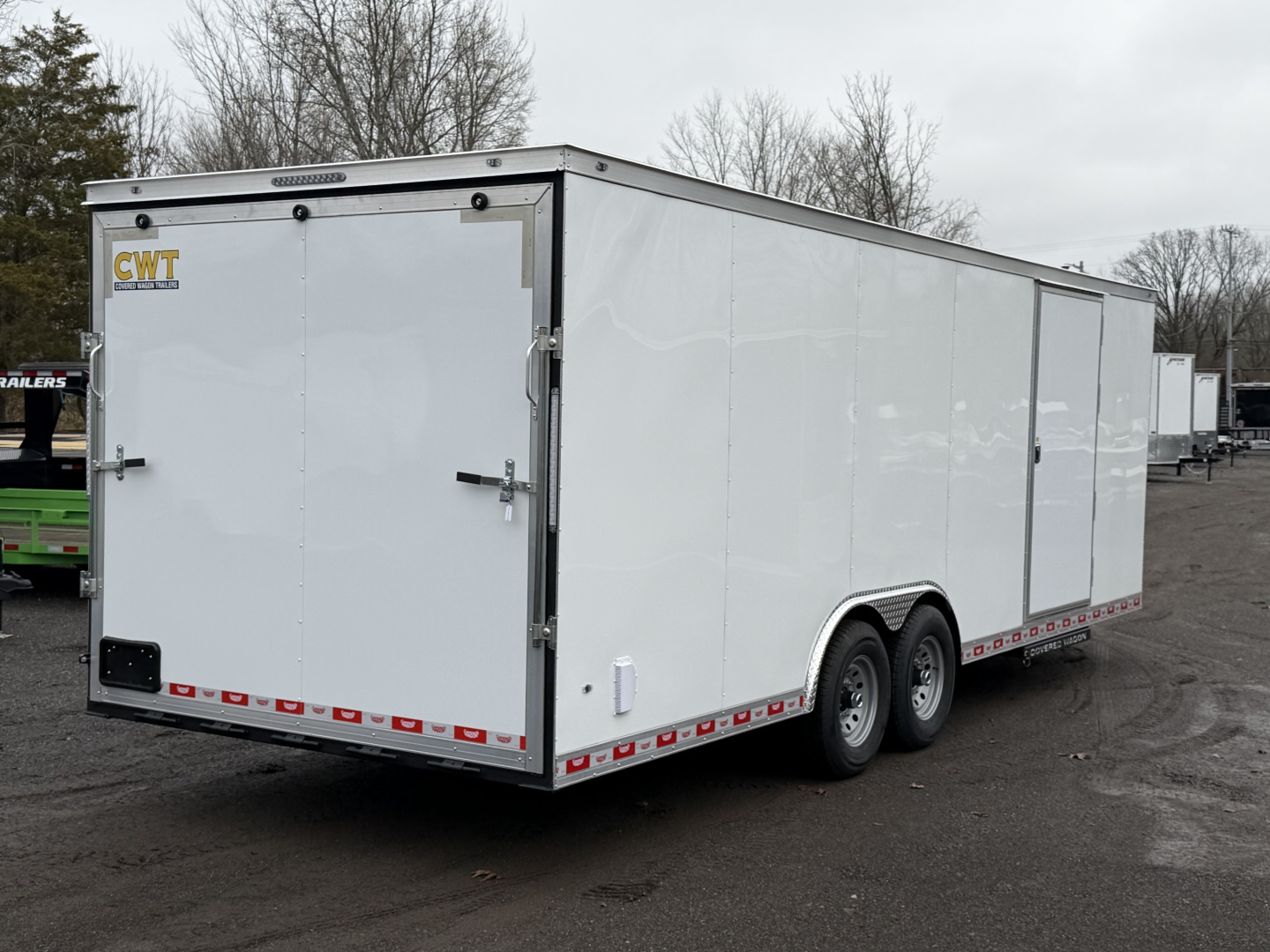 New 2026 Covered Wagon Trailers 8.5' x 24' x 7' XXL Package 14K Cargo / Enclosed Trailer