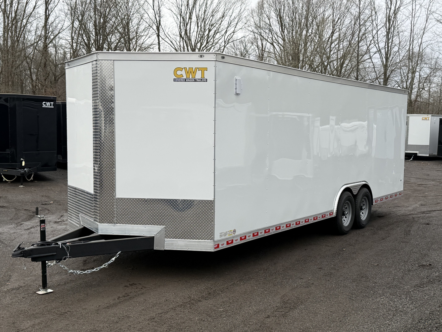 New 2026 Covered Wagon Trailers 8.5' x 24' x 7' XXL Package 14K Cargo / Enclosed Trailer