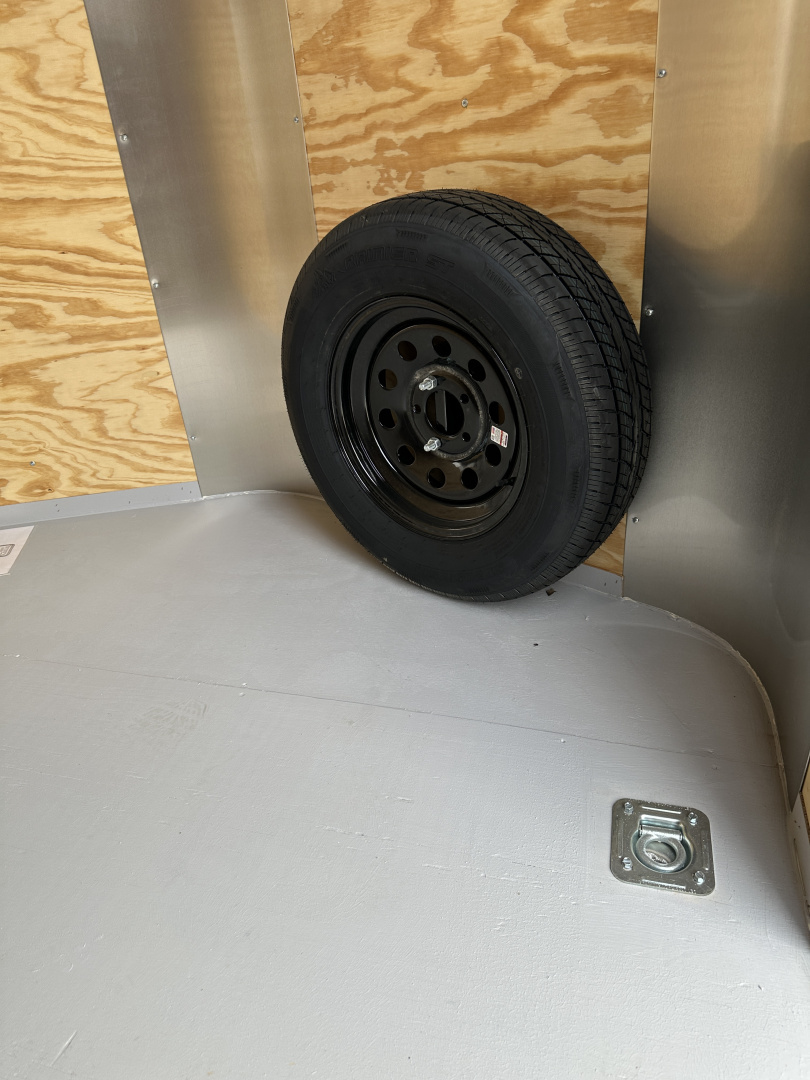 New 2025 Cargo Craft 7'x14'x7' Elite V Nose Sport in Charcoal Gray Black out, drings and ramp door Cargo / Enclosed Trailer