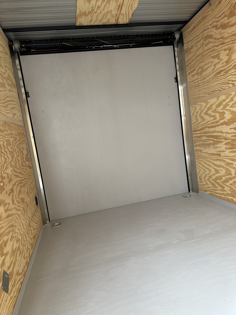 New 2025 Cargo Craft 7'x14'x7' Elite V Nose Sport in Charcoal Gray Black out, drings and ramp door Cargo / Enclosed Trailer