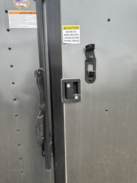 New 2025 Cargo Craft 7'x14'x7' Elite V Nose Sport in Charcoal Gray Black out, drings and ramp door Cargo / Enclosed Trailer