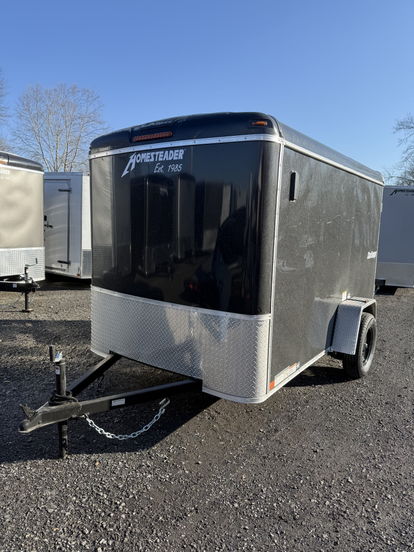 New 2026 Homesteader 6x10 Challenger - SWING DOOR - BLACK