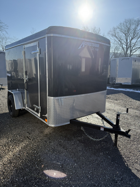 New 2026 Homesteader 6x10 Challenger - SWING DOOR - BLACK