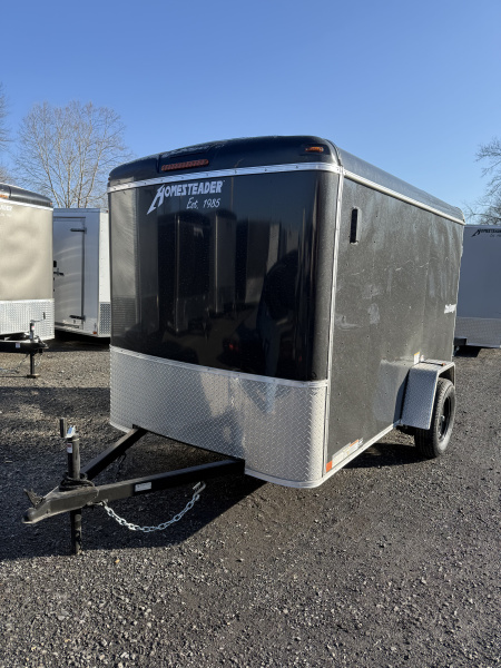 New 2026 Homesteader 6x10 Challenger - SWING DOOR - BLACK