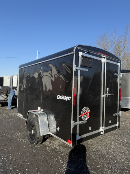 New 2026 Homesteader 6x10 Challenger - SWING DOOR - BLACK