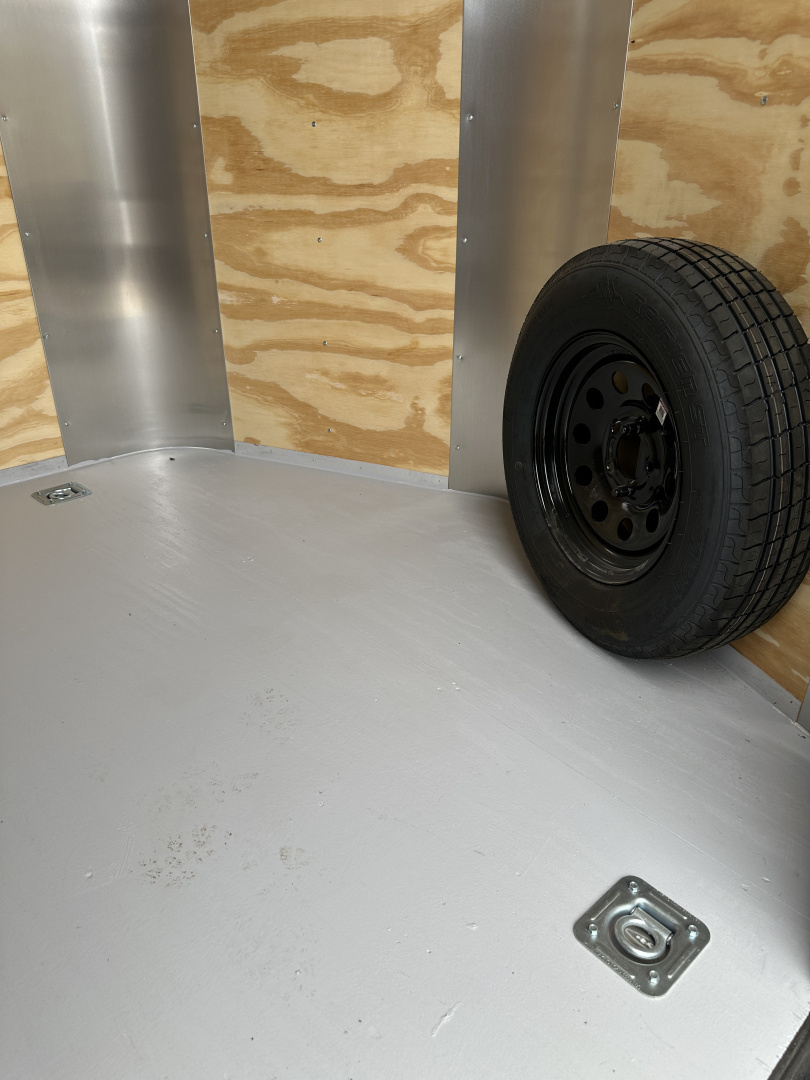 New 2025 Cargo Craft 7'x14'x7' tall Elite V Nose Sport, ramp door, slate blue Cargo / Enclosed Trailer