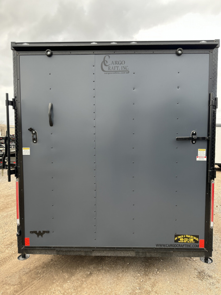 New 2025 Cargo Craft 7'x14'x7' tall Elite V Nose Sport, ramp door, slate blue Cargo / Enclosed Trailer