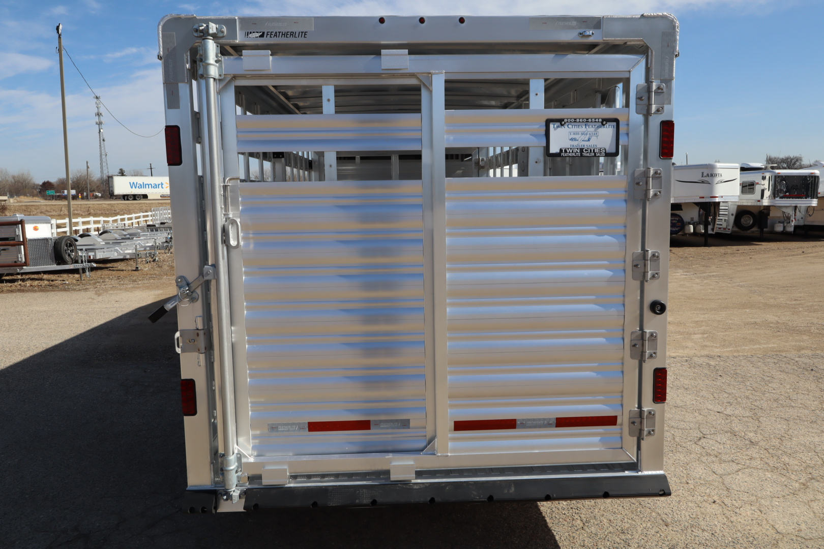 New 2026 Featherlite Trailers 24' Stock / Stock Combo Trailer