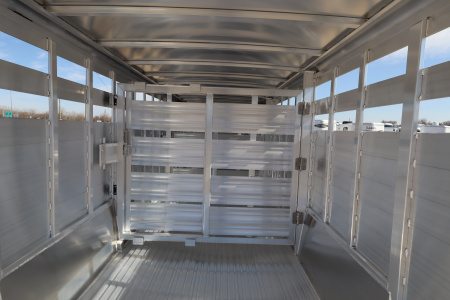 New 2026 Featherlite Trailers 24' Stock / Stock Combo Trailer