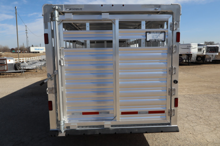 New 2026 Featherlite Trailers 24' Stock / Stock Combo Trailer