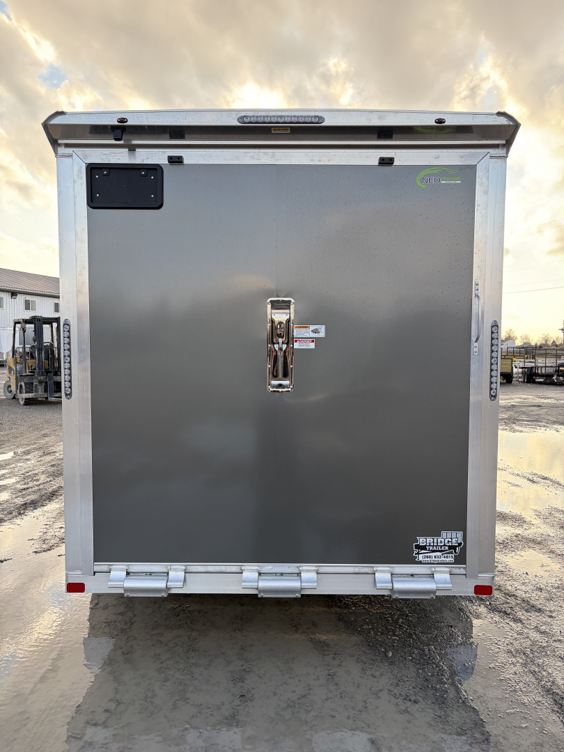 New 2026 NEO TRAILERS NAV147TR6 (7' X 14') 7K V-Nose Cargo / Enclosed Trailer