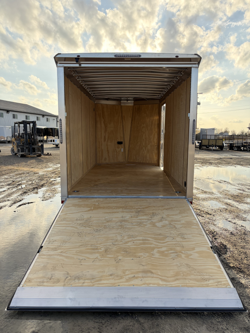 New 2026 NEO TRAILERS NAV147TR6 (7' X 14') 7K V-Nose Cargo / Enclosed Trailer