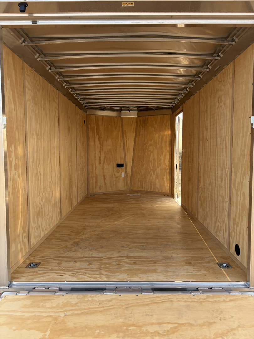 New 2026 NEO TRAILERS NAV147TR6 (7' X 14') 7K V-Nose Cargo / Enclosed Trailer