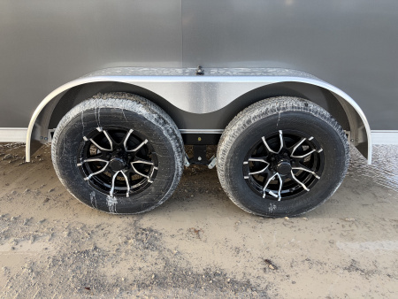 New 2026 NEO TRAILERS NAV147TR6 (7' X 14') 7K V-Nose Cargo / Enclosed Trailer