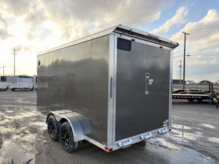 New 2026 NEO TRAILERS NAV147TR6 (7' X 14') 7K V-Nose Cargo / Enclosed Trailer
