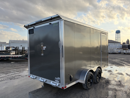 New 2026 NEO TRAILERS NAV147TR6 (7' X 14') 7K V-Nose Cargo / Enclosed Trailer