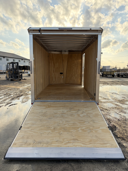 New 2026 NEO TRAILERS NAV147TR6 (7' X 14') 7K V-Nose Cargo / Enclosed Trailer