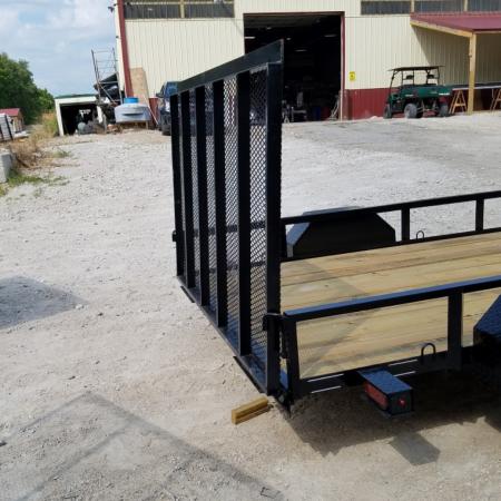New 2026 MEB MEB 77x10 W/Ramp Utility Trailer