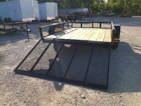 New 2026 MEB MEB 77x10 W/Ramp Utility Trailer