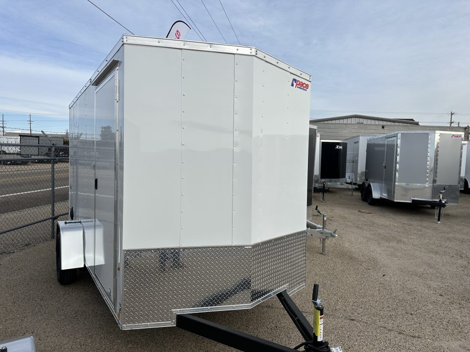 New 2026 Pace American 6X12 3K Outback DLX Cargo / Enclosed Trailer