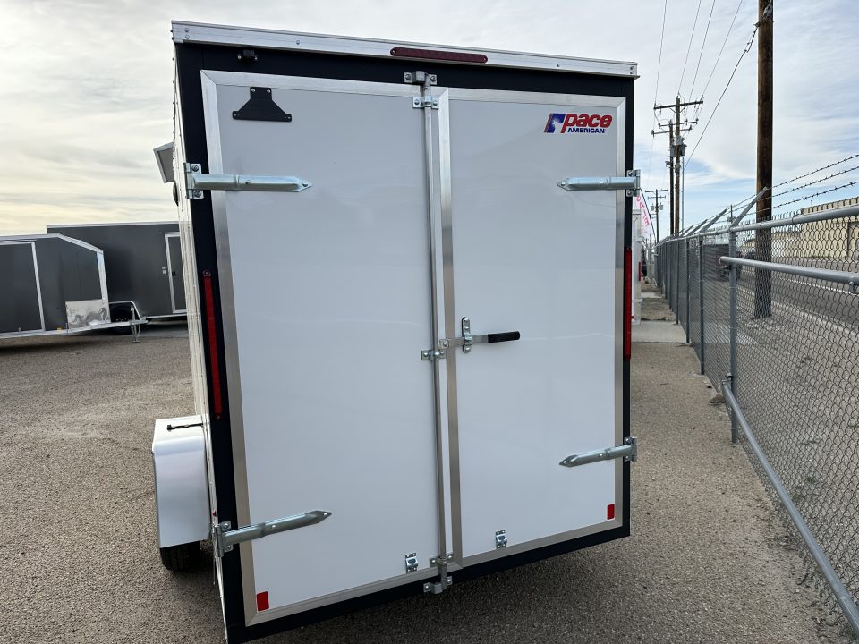 New 2026 Pace American 6X12 3K Outback DLX Cargo / Enclosed Trailer