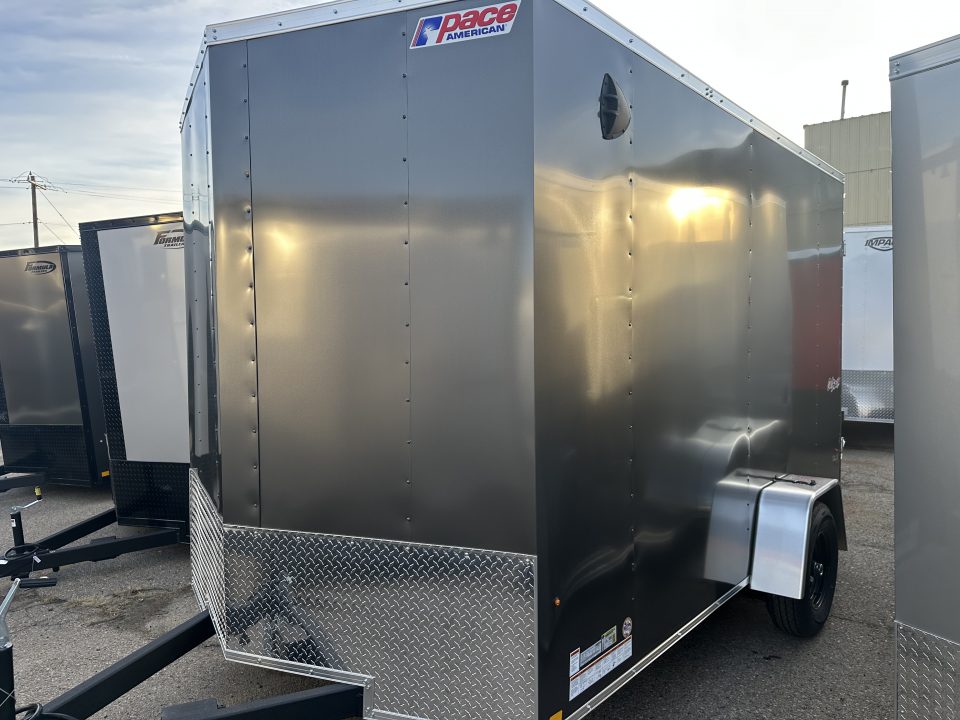 New 2026 Pace American 7x12 5K Outback Dlx Cargo / Enclosed Trailer